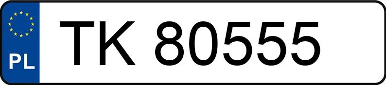 Numer rejestracyjny TK 80555 posiada CITROEN C25 Diesel 2.8t 1400 - TK80555