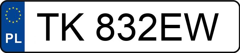 Numer rejestracyjny TK 832EW posiada AUDI A8 - TK832EW Numer rejestracyjny TK 832EW posiada AUDI A8 - TK832EW
