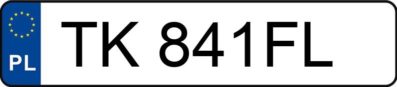 Numer rejestracyjny TK 841FL posiada AUDI S3 LIMOUSINE - TK841FL