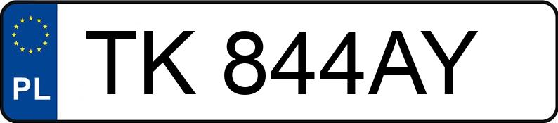 Numer rejestracyjny TK 844AY posiada BMW X6 XDRIVE40D - TK844AY