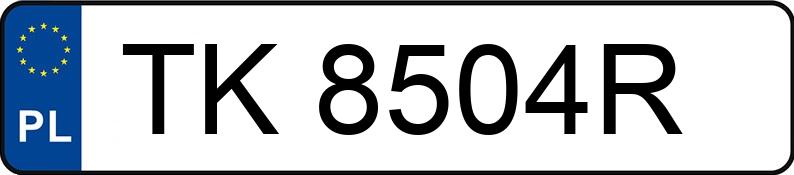 Numer rejestracyjny TK 8504R posiada SAAB 9-3 Kabriolet 2.0 MR`98 i Aut. - TK8504R