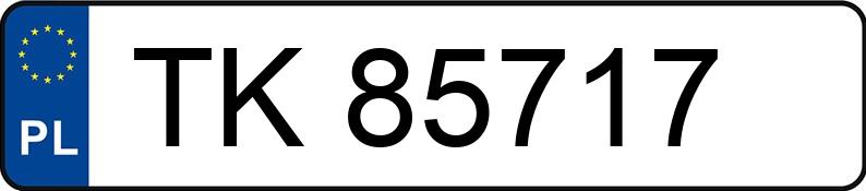 Numer rejestracyjny TK 85717 posiada VOLKSWAGEN PASSAT 1.9 TDI - TK85717 Numer rejestracyjny TK 85717 posiada VOLKSWAGEN PASSAT 1.9 TDI - TK85717