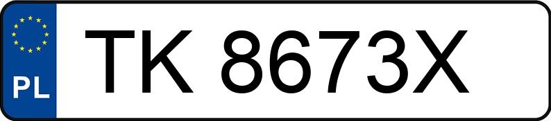 Numer rejestracyjny TK 8673X posiada CITROEN Xsara Picasso 1.6 HDI MR`04 E4 Confort - TK8673X Numer rejestracyjny TK 8673X posiada CITROEN Xsara Picasso 1.6 HDI MR`04 E4 Confort - TK8673X
