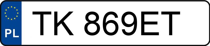 Numer rejestracyjny TK 869ET posiada TOYOTA Yaris 1.5 MR`24 E6d Style CVT - TK869ET Numer rejestracyjny TK 869ET posiada TOYOTA Yaris 1.5 MR`24 E6d Style CVT - TK869ET