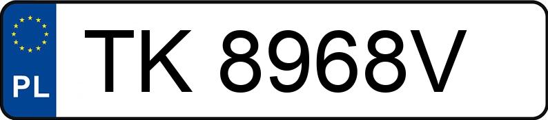 Numer rejestracyjny TK 8968V posiada SKODA FABIA - TK8968V