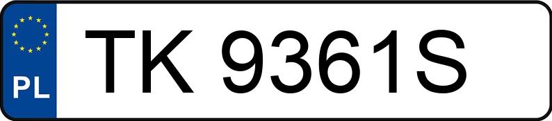 Numer rejestracyjny TK 9361S posiada BMW M3 - TK9361S Numer rejestracyjny TK 9361S posiada BMW M3 - TK9361S