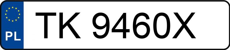 Numer rejestracyjny TK 9460X posiada BMW 325D - TK9460X