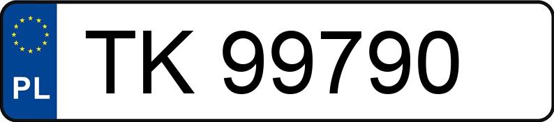 Numer rejestracyjny TK 99790 posiada SKODA Fabia 1.4 MR`05 E4 Ambiente Aut. - TK99790 Numer rejestracyjny TK 99790 posiada SKODA Fabia 1.4 MR`05 E4 Ambiente Aut. - TK99790