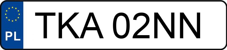Numer rejestracyjny TKA 02NN posiada VOLVO V70 - TKA02NN