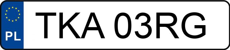Die Registrierungsnummer TKA 03RG hat HONDA Civic 1.8 MR`06 E4 Comfort - TKA03RG