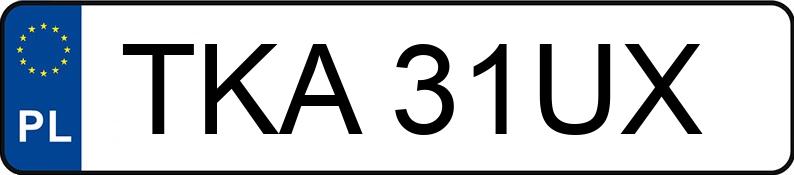 Numer rejestracyjny TKA 31UX posiada SEAT TOLEDO - TKA31UX