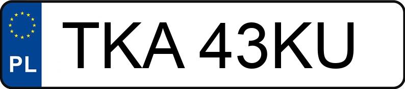 Numer rejestracyjny TKA 43KU posiada RENAULT MEGANE 1.4 KAT - TKA43KU Numer rejestracyjny TKA 43KU posiada RENAULT MEGANE 1.4 KAT - TKA43KU