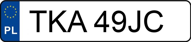 Numer rejestracyjny TKA 49JC posiada URSUS C 360 - TKA49JC Numer rejestracyjny TKA 49JC posiada URSUS C 360 - TKA49JC