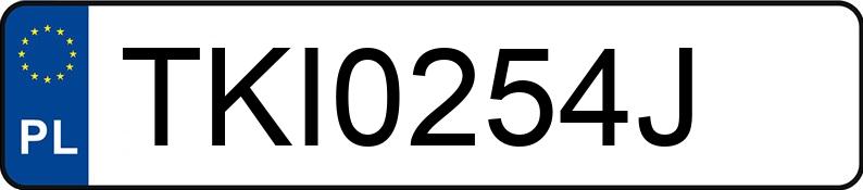 Numer rejestracyjny TKI 0254J posiada HONDA CR-V 2.2 CTDi MR`10 E5 Comfort - TKI0254J
