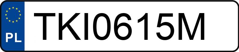 Numer rejestracyjny TKI 0615M posiada HYUNDAI I30 - TKI0615M