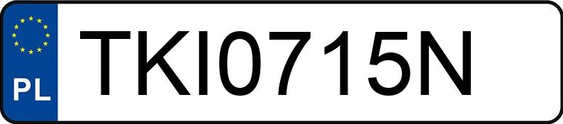 Numer rejestracyjny TKI 0715N posiada MINI MINI ONE D - TKI0715N Numer rejestracyjny TKI 0715N posiada MINI MINI ONE D - TKI0715N