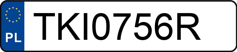 Numer rejestracyjny TKI 0756R posiada BMW 123 - TKI0756R Numer rejestracyjny TKI 0756R posiada BMW 123 - TKI0756R