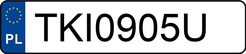 Numer rejestracyjny TKI 0905U posiada MAZDA 5 - TKI0905U Numer rejestracyjny TKI 0905U posiada MAZDA 5 - TKI0905U
