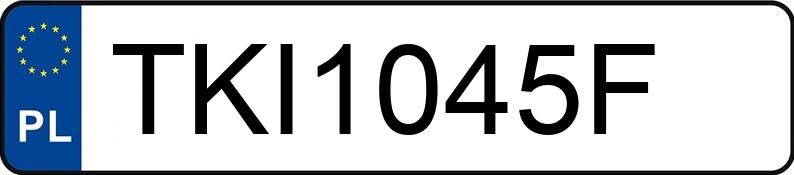 Numer rejestracyjny TKI 1045F posiada SEAT LEON 1.9 TDI - TKI1045F