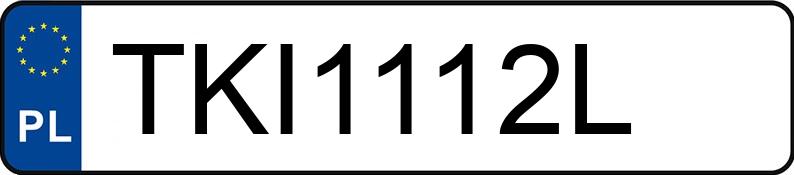 Numer rejestracyjny TKI 1112L posiada VOLKSWAGEN Golf II 1.8i Kat. GT - TKI1112L Numer rejestracyjny TKI 1112L posiada VOLKSWAGEN Golf II 1.8i Kat. GT - TKI1112L
