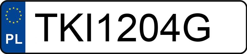 Numer rejestracyjny TKI 1204G posiada PEUGEOT 407 SW - TKI1204G