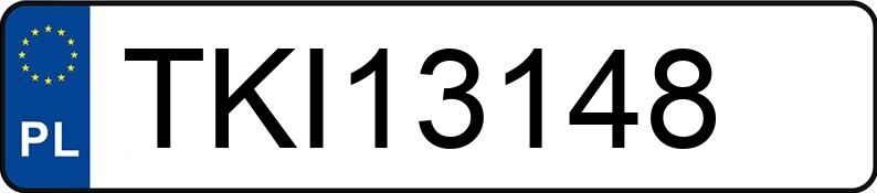 Numer rejestracyjny TKI 13148 posiada CITROEN Berlingo II 1.6 HDI Kat. MR`08 E4 1.9t - TKI13148