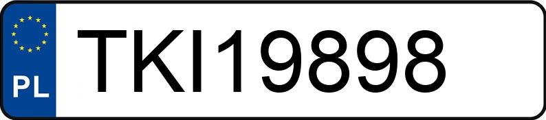 Numer rejestracyjny TKI 19898 posiada VOLVO V70 2.4 D MR`05 E4 Summum - TKI19898