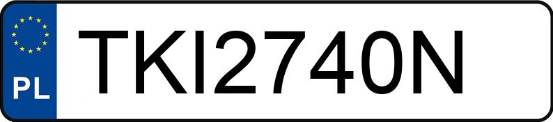 Numer rejestracyjny TKI 2740N posiada AUDI A6 - TKI2740N Numer rejestracyjny TKI 2740N posiada AUDI A6 - TKI2740N