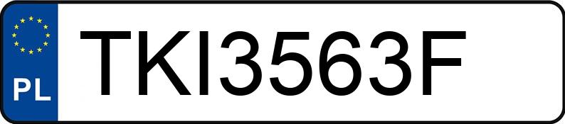 Numer rejestracyjny TKI 3563F posiada VOLVO XC 60 2.0 D3 DRIVE-E DPF MR`14 E6 Ocean Race Getr - TKI3563F