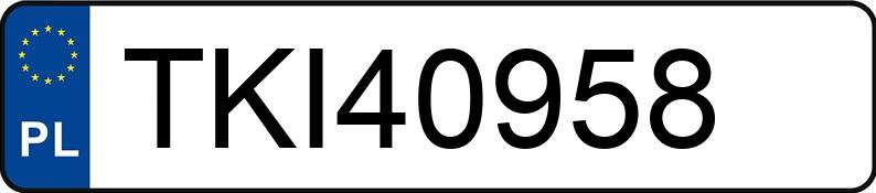 Numer rejestracyjny TKI 40958 posiada HYUNDAI ix35 2.0 CRDi MR`11 E5 Classic - TKI40958 Numer rejestracyjny TKI 40958 posiada HYUNDAI ix35 2.0 CRDi MR`11 E5 Classic - TKI40958