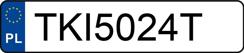 Numer rejestracyjny TKI 5024T posiada MERCEDES-BENZ GLE 350 DE 4MATIC COUPE - TKI5024T