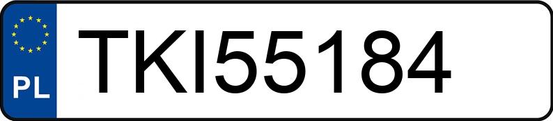 Numer rejestracyjny TKI 55184 posiada TOYOTA YARIS - TKI55184 Numer rejestracyjny TKI 55184 posiada TOYOTA YARIS - TKI55184