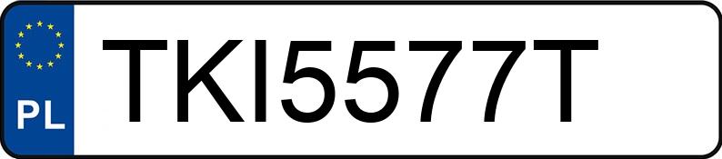 Numer rejestracyjny TKI 5577T posiada BMW 325I XDRIVE T - TKI5577T