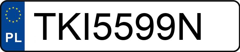 Numer rejestracyjny TKI 5599N posiada TOYOTA YARIS - TKI5599N Numer rejestracyjny TKI 5599N posiada TOYOTA YARIS - TKI5599N