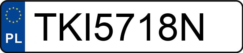 Numer rejestracyjny TKI 5718N posiada SEAT Ibiza 1.2 MR`08 E4 6J Reference - TKI5718N