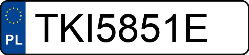 Numer rejestracyjny TKI 5851E posiada FIAT 126 - TKI5851E Numer rejestracyjny TKI 5851E posiada FIAT 126 - TKI5851E