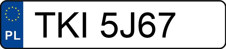 Numer rejestracyjny TKI 5J67 posiada DAIMLER-BENZ 1617 C - TKI5J67 Numer rejestracyjny TKI 5J67 posiada DAIMLER-BENZ 1617 C - TKI5J67