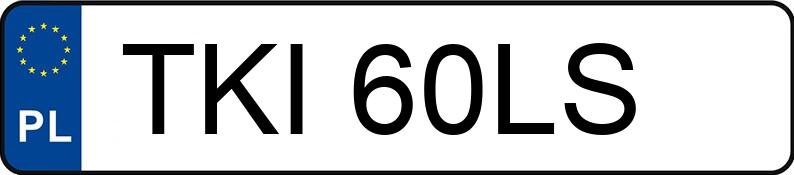 Numer rejestracyjny TKI 60LS posiada TOYOTA Corolla Hatchback MR`02 E3 Terra - TKI60LS