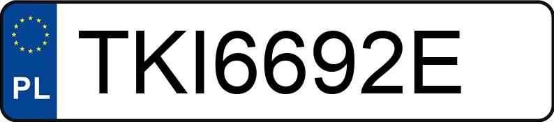 Numer rejestracyjny TKI 6692E posiada PEUGEOT 5008 MR`10 E5 Active - TKI6692E Numer rejestracyjny TKI 6692E posiada PEUGEOT 5008 MR`10 E5 Active - TKI6692E