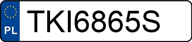 Numer rejestracyjny TKI 6865S posiada FORD Mondeo 2.0 EcoBoost MR`15 E6 ST-Line X - TKI6865S