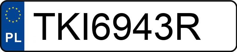 Numer rejestracyjny TKI6943R posiada BMW 523i Kat. MR`95 E39 523i Kat. MR`95 E39