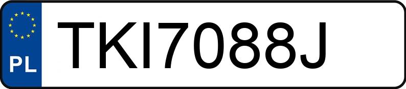 Numer rejestracyjny TKI 7088J posiada AUDI A5 - TKI7088J Numer rejestracyjny TKI 7088J posiada AUDI A5 - TKI7088J