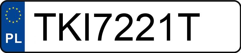 Numer rejestracyjny TKI 7221T posiada SEAT Ateca 2.0 TDI-CR MR`16 E6 FR - TKI7221T Numer rejestracyjny TKI 7221T posiada SEAT Ateca 2.0 TDI-CR MR`16 E6 FR - TKI7221T