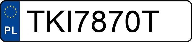 Numer rejestracyjny TKI 7870T posiada AUDI A1 Sportback 1.4 TFSI MR`15 E6 8X Sport - TKI7870T Numer rejestracyjny TKI 7870T posiada AUDI A1 Sportback 1.4 TFSI MR`15 E6 8X Sport - TKI7870T