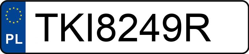 Numer rejestracyjny TKI 8249R posiada BMW X4 XDRIVE20D - TKI8249R