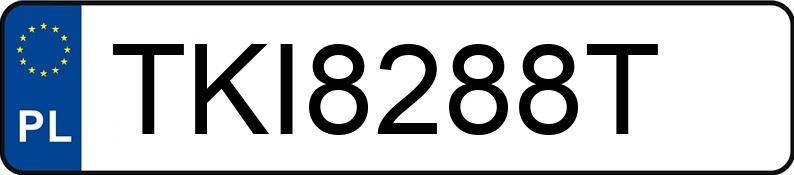 Numer rejestracyjny TKI 8288T posiada BMW M5 COMPETITION - TKI8288T