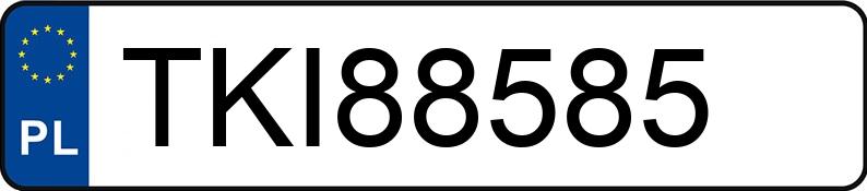 Numer rejestracyjny TKI 88585 posiada JEEP GRAND CHEROKEE - TKI88585 Numer rejestracyjny TKI 88585 posiada JEEP GRAND CHEROKEE - TKI88585
