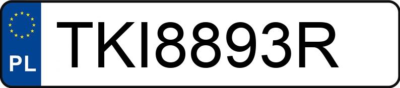 Numer rejestracyjny TKI8893R posiada MERCEDES-BENZ G 63 AMG MR`18 E6d W463 G 63 AMG MR`18 E6d W463