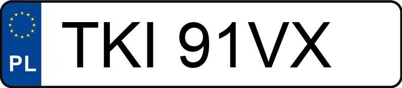 Numer rejestracyjny TKI 91VX posiada OPEL CORSA 1.5D - TKI91VX Numer rejestracyjny TKI 91VX posiada OPEL CORSA 1.5D - TKI91VX