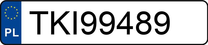 Numer rejestracyjny TKI 99489 posiada SEAT Leon 1.6 MR`99 E3 1M Signo - TKI99489